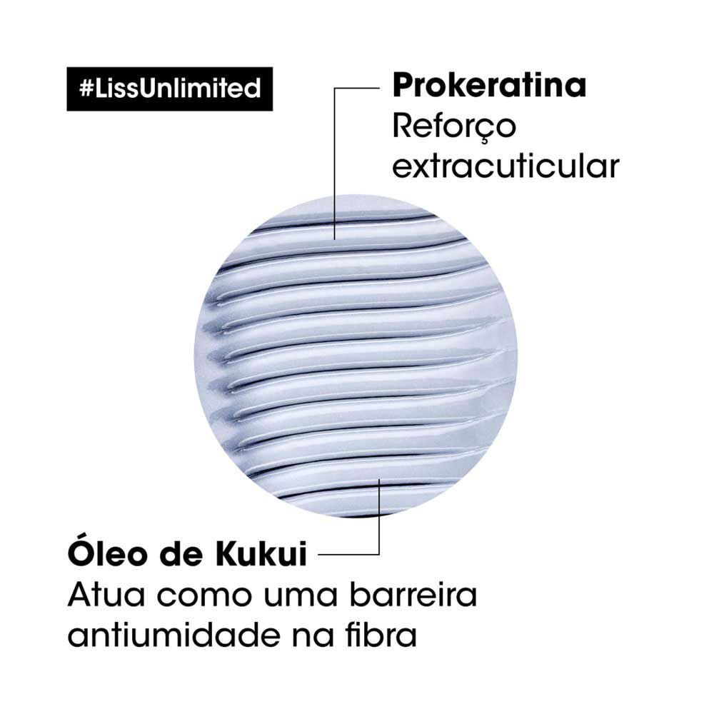 Shampoo Liss Unlimited Serie Expert L'Oreal Professionnel 300ml