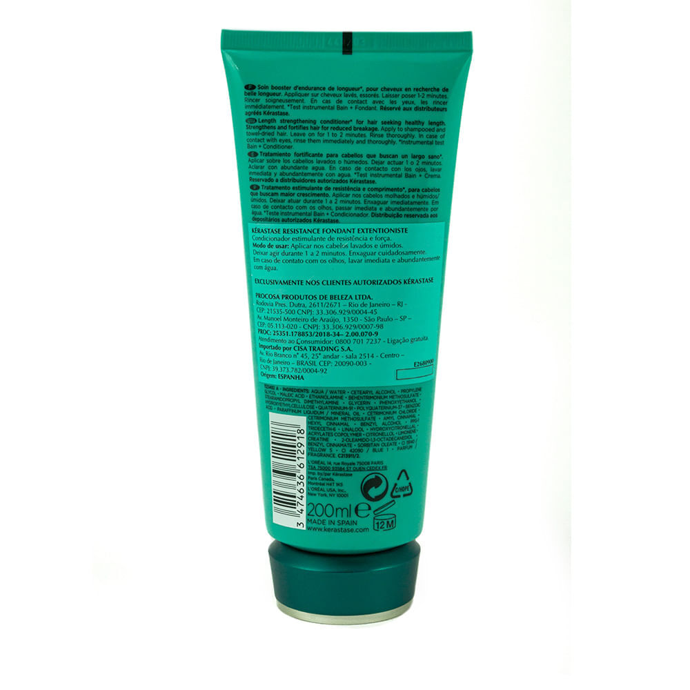 Fondant Extentioniste Resistante Extentioniste Kerastase - Condicionador 200ml