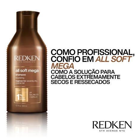 Shampoo All Soft Mega Redken