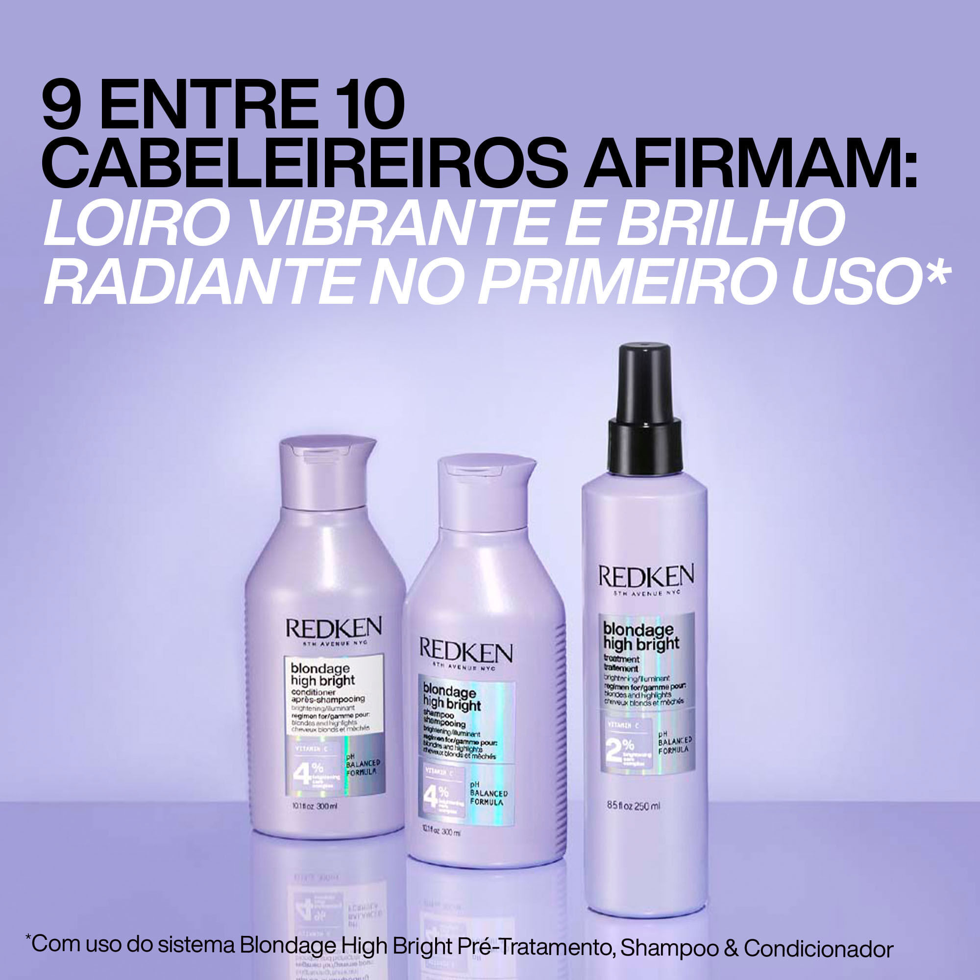 Shampoo Blondage High Bright Redken