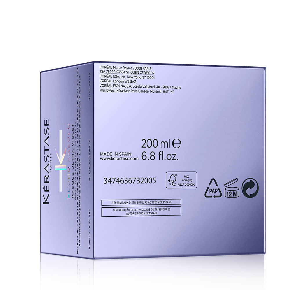 Masque Ultra-Violet Blond Absolu Kerastase - Mascara Capilar 200ml