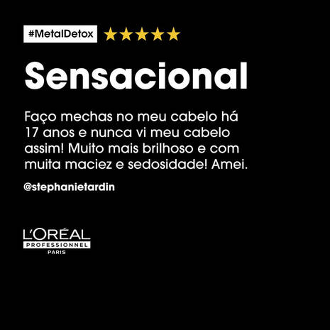 Mascara Capilar Metal Detox Serie Expert L'Oreal Professionnel