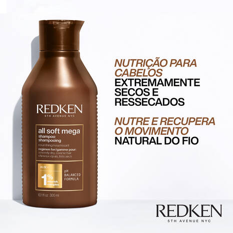 Shampoo All Soft Mega Redken