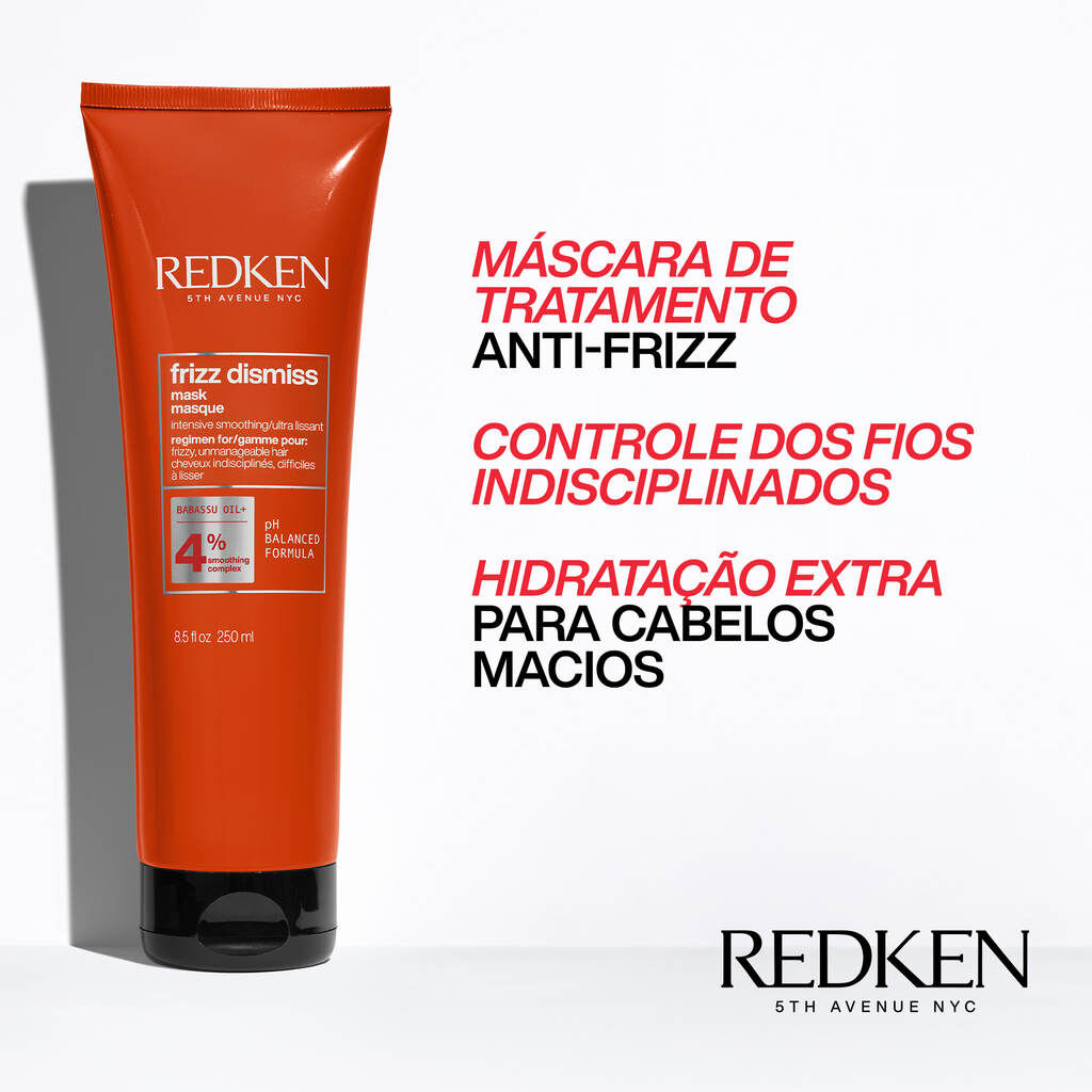 Mascara de tratamento Frizz Dismiss Redken 250ml