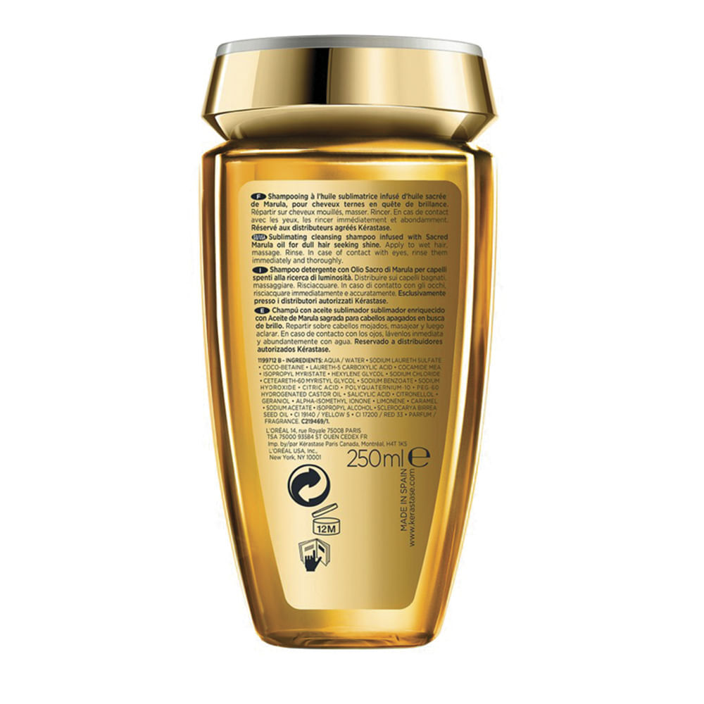 Le Bain Elixir Ultime Kerastase - Shampoo 250ml