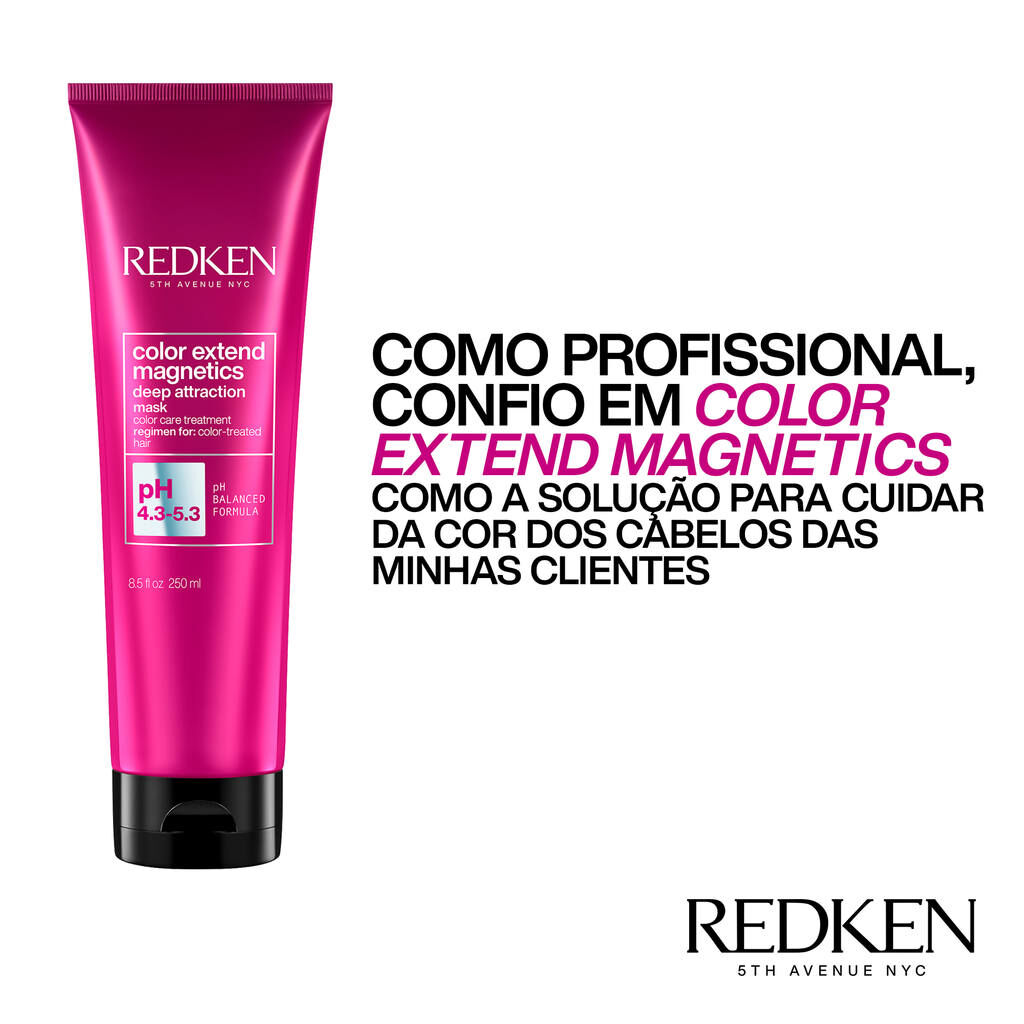 Mascara de tratamento Color Extend Magnetics Redken 250ml