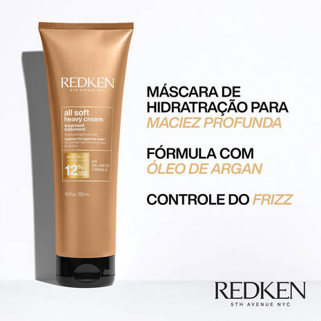 Mascara de tratamento All Soft Redken 250ml