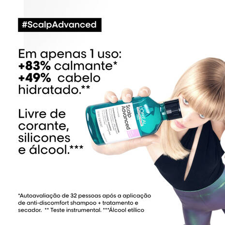 Shampoo Regulador Dermo Regulator Scalp Serie Expert L'Oreal Professionnel 300ml