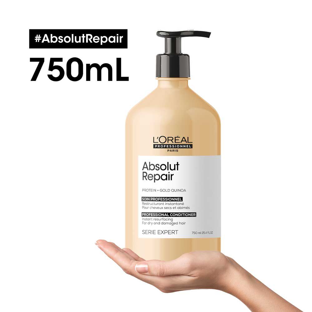 Condicionador Absolut Repair Gold Quinoa Serie Expert L’Oreal Professionnel