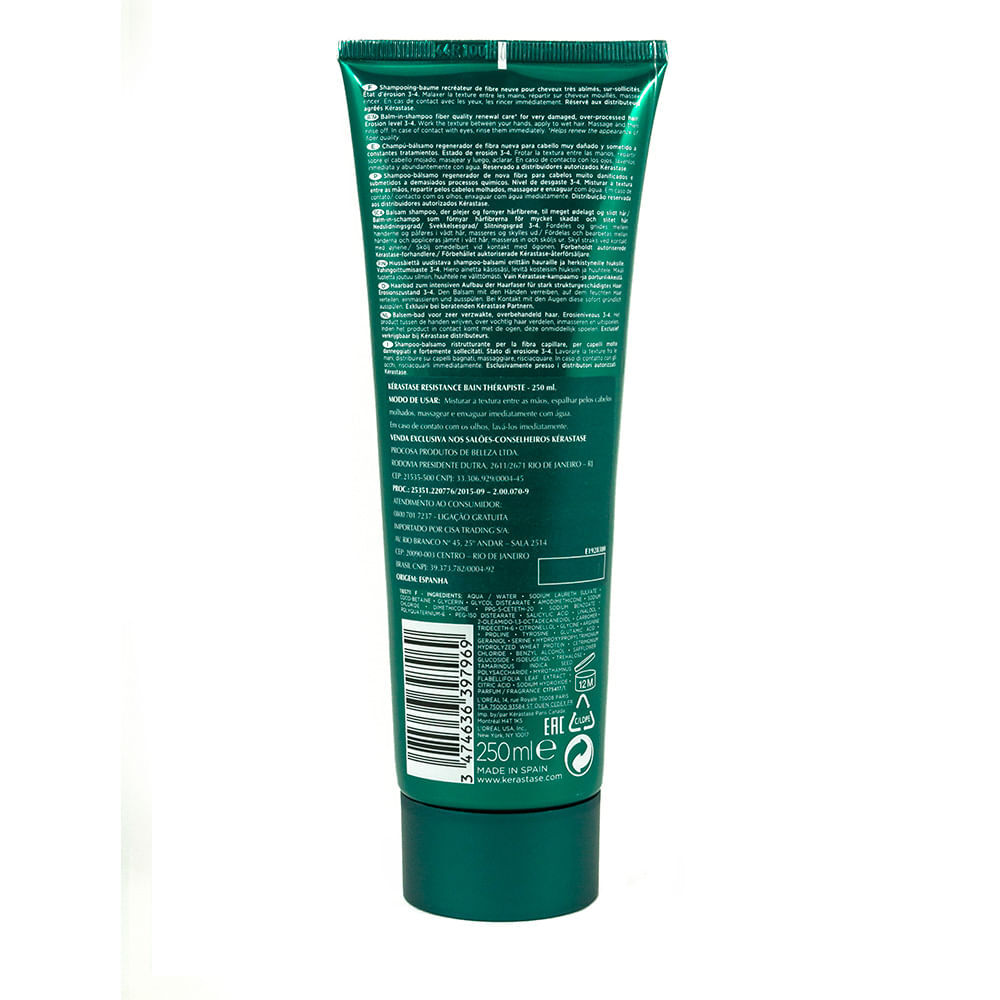 Bain Therapiste Resistante Therapiste Kerastase - Shampoo 250ml