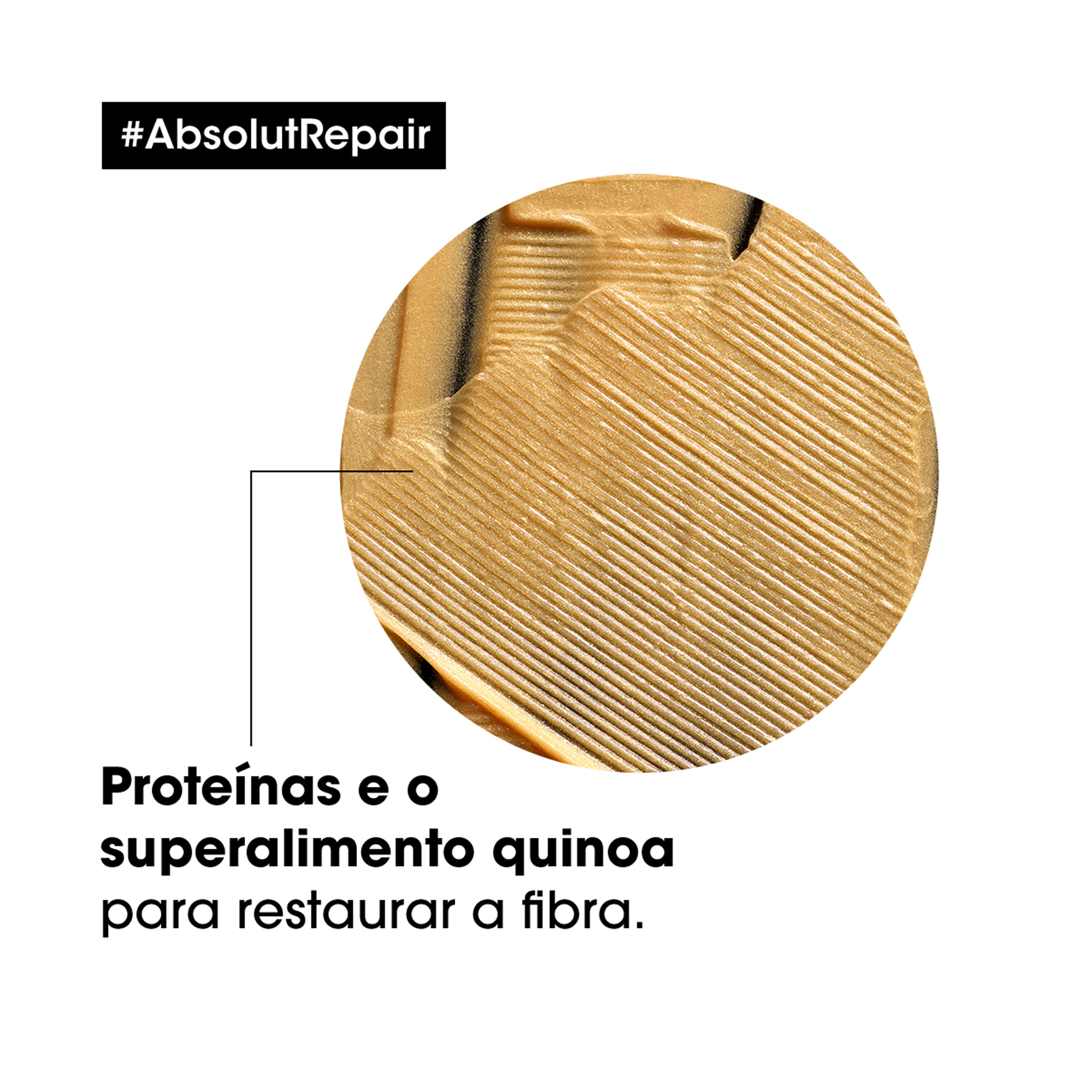 Mascara Capilar L’Oreal Professionnel Golden Absolut Repair Gold Quinoa Serie Expert