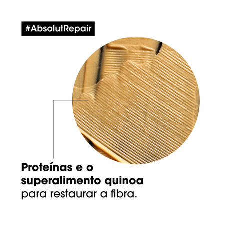 Mascara Capilar L’Oreal Professionnel Golden Absolut Repair Gold Quinoa Serie Expert