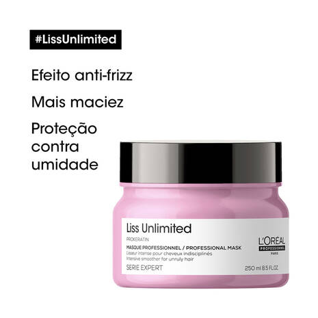 Mascara Capilar Liss Unlimited Serie Expert L'Oreal Professionnel
