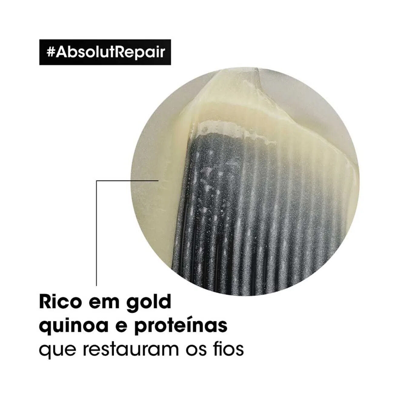 Shampoo Absolut Repair Gold Quinoa Serie Expert L’Oreal Professionnel