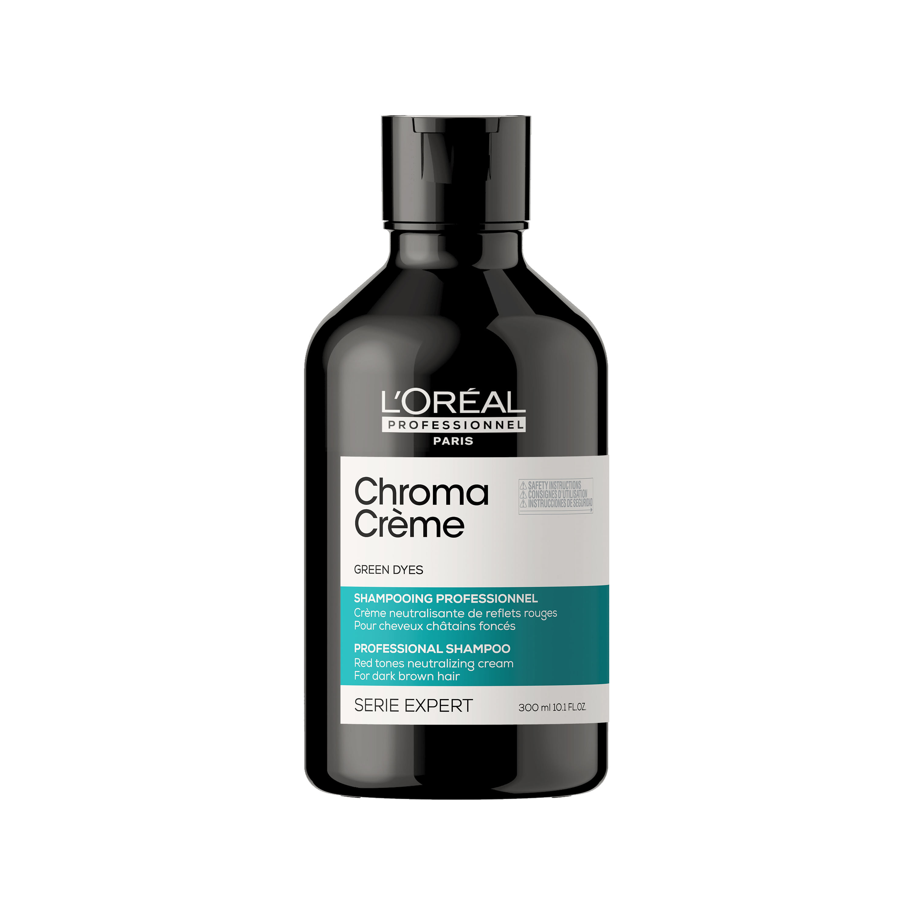 Shampoo Verde Chroma Creme Serie Expert L'Oreal Professionnel (Green Dyes) 300ml