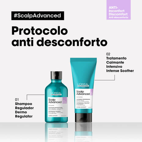 Tratamento Calmante Intensivo Intense Soother Scalp Serie Expert L'Oreal Professionnel 200ml