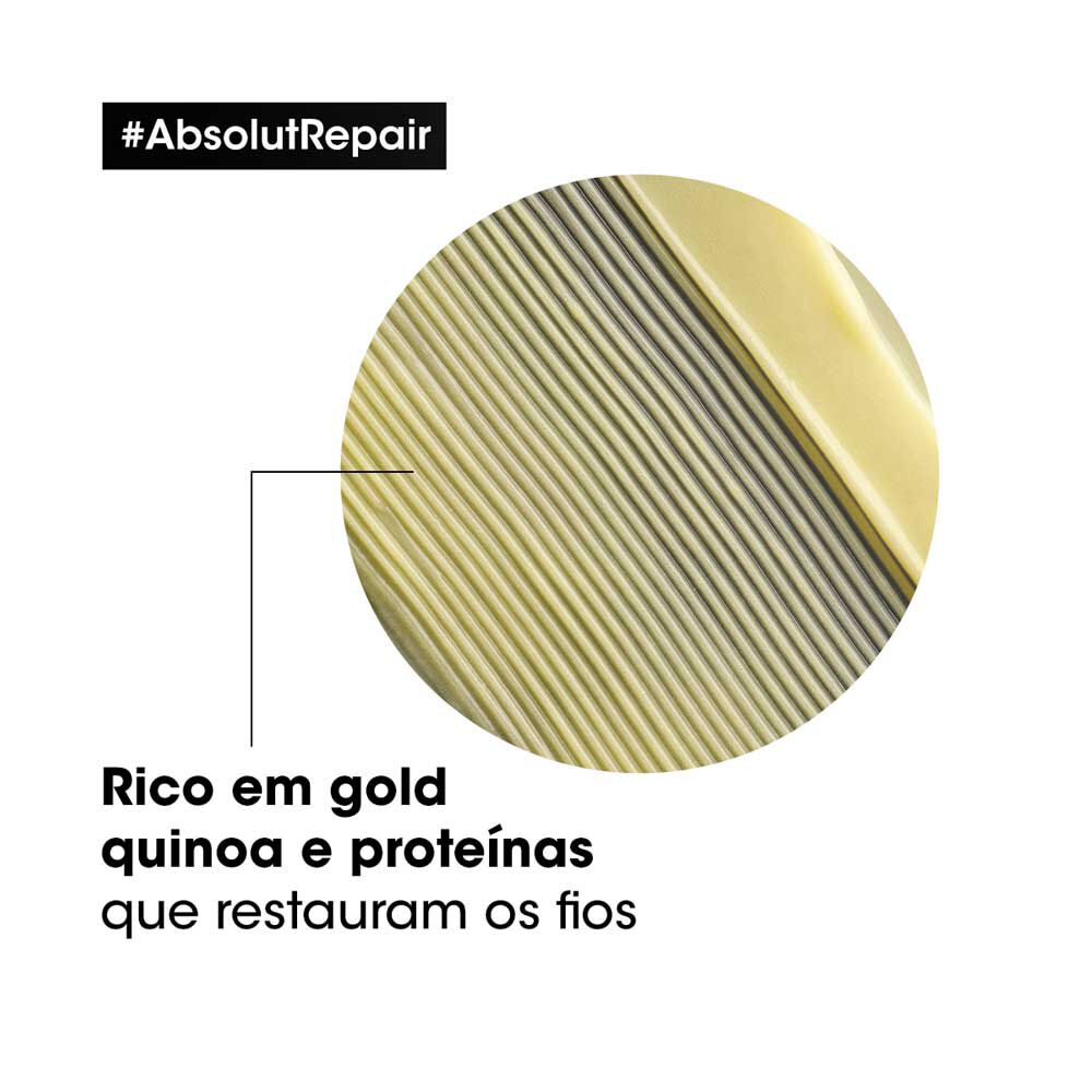 Condicionador Absolut Repair Gold Quinoa Serie Expert L’Oreal Professionnel