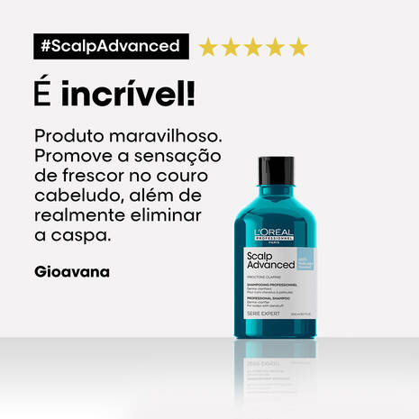 Shampoo Anticaspa Scalp Advanced L'Oreal Professionnel 300ml