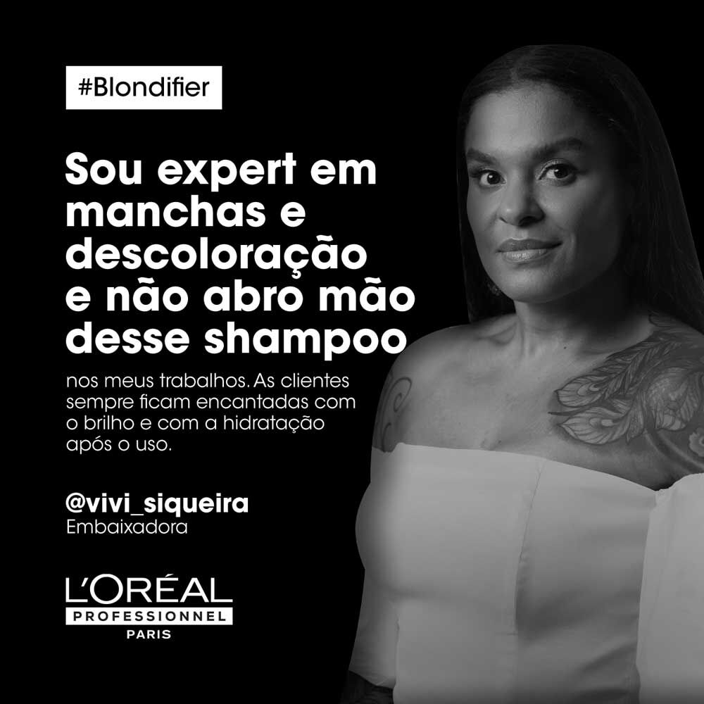 Shampoo Blondifier Gloss Serie Expert L'Oreal Professionnel