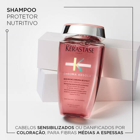 Shampoo Kerastase Chroma Absolu Bain Riche Respect