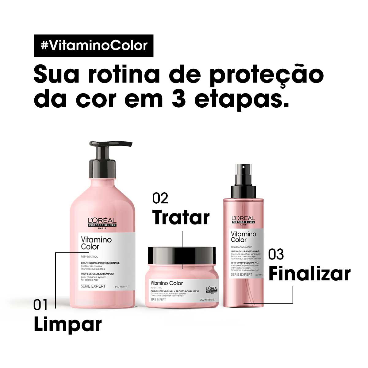 Shampoo Vitamino Color Serie Expert L'Oreal Professionnel