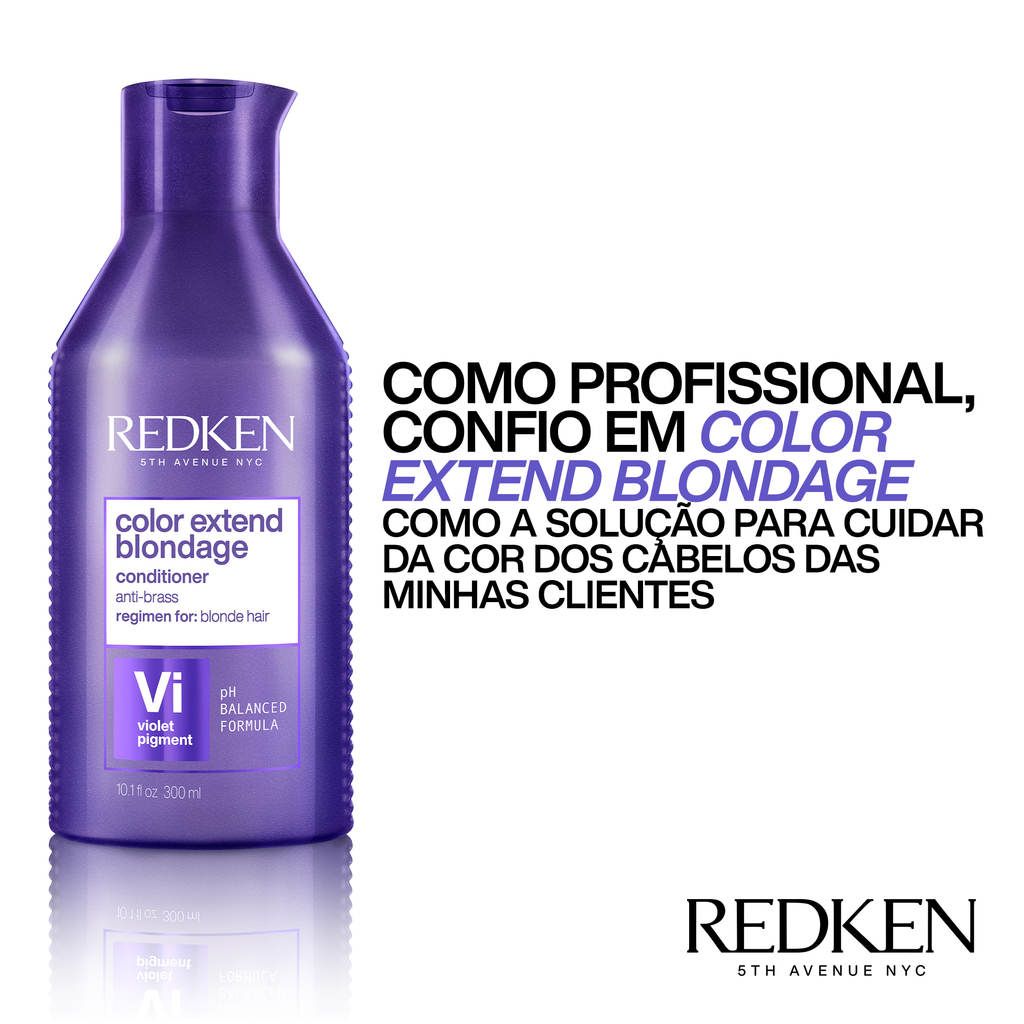 Condicionador Color Extend Blondage Redken 300ml Segredos de Salão
